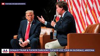  Donald Trump & Tucker Carlson | Full subtitled 'Tucker Live Tour' event in Glendale, Arizona