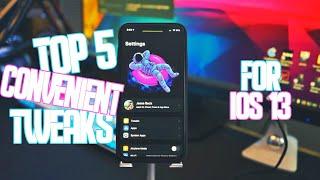 Top 5 Most Convenient FREE Jailbreak Tweaks for iOS 13! Make Using Your iPhone Easier! Unc0ver 13.5