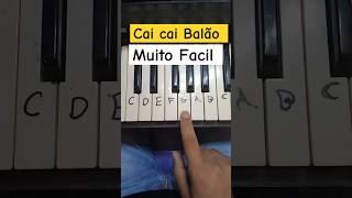 Cai-cai Balão (Piano) #teclado #caicai #babyshark