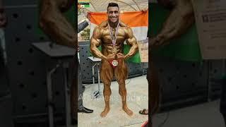 Mr World Anuj taliyan gold medal Nitin chandila bronze medal #short #shortvideo #shorts