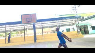 Digital"Aqua"Nomad/Passport Bro playing Basketball  in the Province in the Philippines 