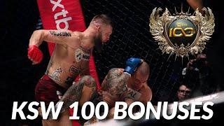 XTB KSW 100 Performance, Fight and Knockout of the Night | XTB Bonuses