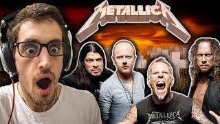 Hip-Hop Head's FIRST TIME Hearing METALLICA: Master of Puppets (REACTION!!)