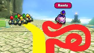 Can you WIN a Mario Kart race with RANDOM inputs?