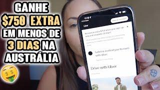 DINHEIRO EXTRA EM MENOS DE 3 DIAS NA AUSTRÁLIA!