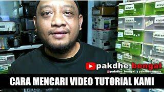 CARA MENCARI VIDEO TUTORIAL PRINTER PAKDHE BENGAL