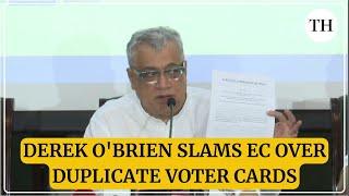 Derek O'Brien accuses Election Commission of "Epic Scam" over voter cards