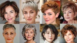 NEWPIXIE CUTS 2024 short hair women 40 50 60 70 and 80 years