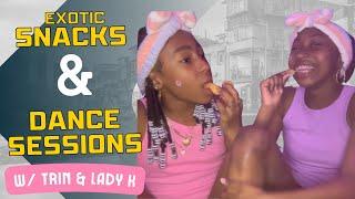 Exotic Snacks & A Lab Session With Lady K  | @OfficialTsquadTV @TOMMYHOTGIRLZTV