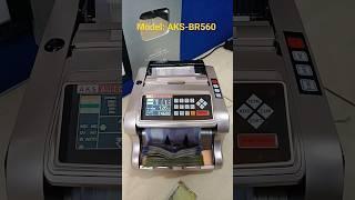 Best Mix Note Counting Machine 2025 Model: AKS-BR 560   #trending #shorts #notecountingmachines