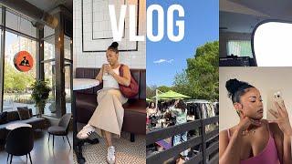 Vlog: I Didn't Get The Apartment, Content Creator Is HARD, Flea Market & Trying Joe & The Juice