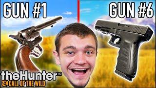 Hunter Call of the Wild PISTOLS Only GUN GAME!