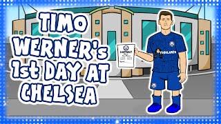 TIMO WERNER's 1st DAY AT CHELSEA! (Not Liverpool)