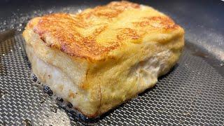 Super FLUFFY Delicious French Toast that is like a cake | FullHappyBelly