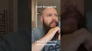 Small Beard Braid #beard #bearded #beards #beardseason #beardstyle #beardiful #menshealth #hair