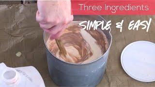 Homemade Wendy’s  Chocolate Frosty Ice Cream 3 Ingredient  Recipe NO EGG homemade ice cream recipe