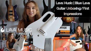 BLUE LAVA Smart Guitar Unboxing/First Impressions (LAVA MUSIC)