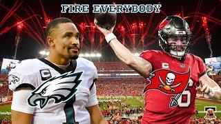 EAGLES EMBARRASSED IN WILD CARD GAME VS BUCS!! FIRE THE ENITRE COACHING STAFF!!