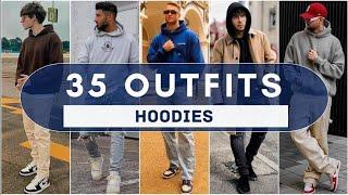 35 outfit hoodies for men | only retail | king of kings collection vlogs