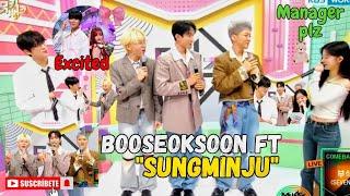 BSS at Music Bank 2025 ft "SungMinju"|Chaotic interview #bss #seventeen