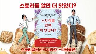 스토리를 알면 더 맛있다? 스토리텔링전략시리즈1-식음료편