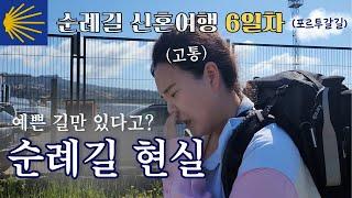 포르투갈길 가기 전 '참고' 산티아고 순례길 6일차, 까미노 허니문