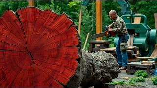 Don't Believe If Don't See: Creative Guy Turns Worthless Tree Stump to Thousand Dollar Coffee Table