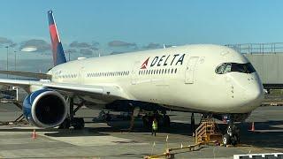 Los Angeles (LAX)  ~ Auckland (AKL)  - Delta Airlines - Airbus A350-900 - Full Flight