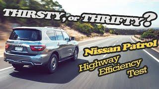 Y62 Nissan Patrol - HIGHWAY FUEL EFFICIENCY TEST