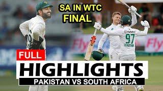 PAKISTAN VS SOUTH AFRICA FULL HIGHLIGHTS 1ST TEST MATCH 2024 DAY 4 | PAK VS SA