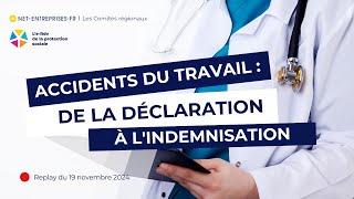 L'Accident du Travail de A à Z : DAT, QRP | L'e-Rdv de la protection sociale (Replay)