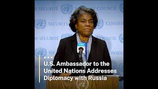 U.S. Ambassador to the United Nations Addresses Diplomacy with Russia