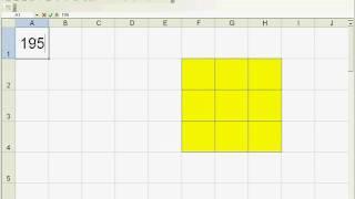 Magic Square Math Puzzle
