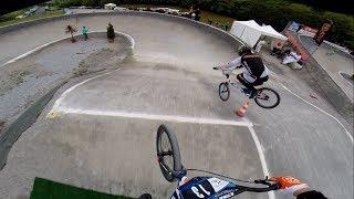 Full lap around the BMX track in Besançon with Niek Kimmann