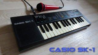 CASIO SK-1 Sampling Keyboard (1985) My first Sampler