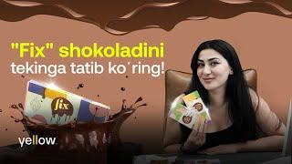  Betakror taʼmli "Fix" shokoladini tekinga tatib koʼring!