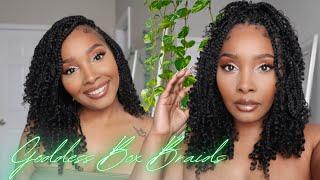 Easy Crochet 12inch Goddess/Boho Box Braids from Amazon UNDER $30| Illusion Crochet Method!