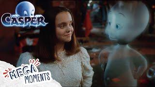 Casper Becomes Human | Casper | Halloween Special | Movie Moments | Mega Moments