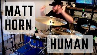 Matt Horn -  The Word Alive 'Human' - Drum Play Through