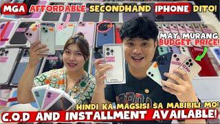 Mas MABABANG PRESYO ng iPhone and ipad | Secondhand at Brandnew, C.O.D and Installment Available