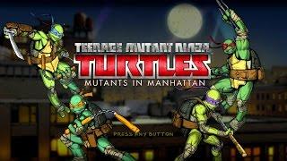 Teenage Mutant Ninja Turtles Mutants in Manhattan All Cutscenes  (full movie)