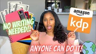 Make $1400 a Month Passive Income Selling Books Online|KDP Low Content Books | Amazon Business Ideas