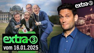 Vote the F*ck: Wahl der Qual | extra 3 vom 16.01.2025 · Teil 1 | NDR