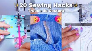 20 Sewing Hacks that will CHANGE your life!