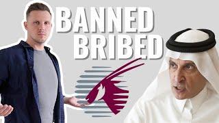 BANNED AND BRIBED BY QATAR AIRWAYS - SHOCKING MOVE!