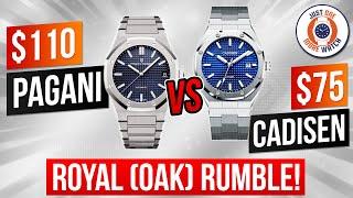 Royal (Oak) Rumble! $110 Pagani v $75 Cadisen