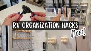 13 New RV Organization Hacks That ARE NOT Command Hooks or Dollar Tree!