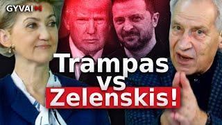 Zelenskis nenori taikos! JAV Ukrainoje nekariaus. Ką darys Nausėda?