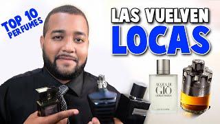 Estos 10 PERFUMES vuelven LOCAS a las mujeres