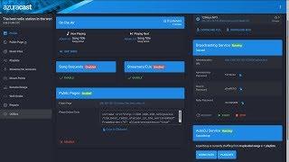 AZURACAST REVIEW  TUTORIAL   FREE RADIO STATION / DJ / BROADCAST SOFTWARE  $50 FREEBIE 